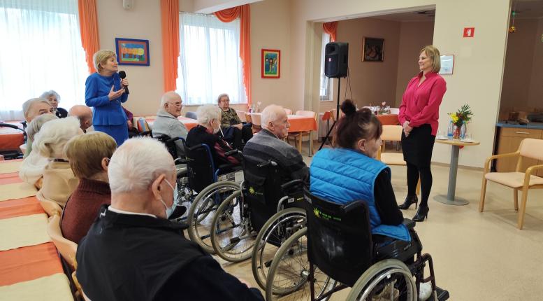 Govor direktorice s podžupanjo